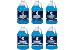 Elite Tool Center 6 Pack Blue Windshield Washer Fluid Winter Blend Good Until -20* Fahrenheit