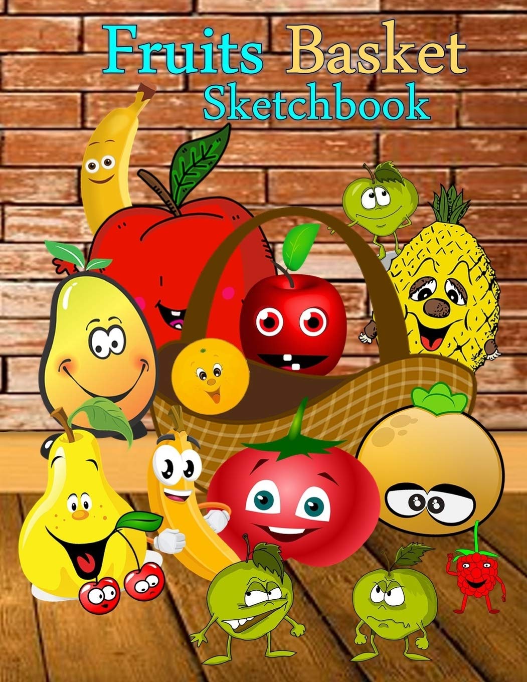 Buy Fruits Basket Sketchbook Blank Pages With White Paper For Sketching Doodling And Creative Drawing Book 8 5 X 11 Customized Artist Sketchbook 110 Pages Drawing Book With Large Print