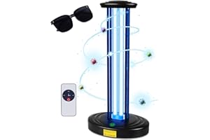 Dailytop Home Disinfection Device,UV Light Sanitizer for Room,Ultraviolet Light with Timing and Remote Control