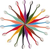 YOUEON 20 Pack Mini Ink Blending Brushes Color Coded Handles 5.5" Set view 4