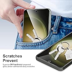 Galaxy S24 Screen Protector, 3 Pack Galaxy S24