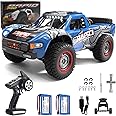 Yidedraw RC Cars 1:14 RC Truck 30 MPH 4WD Remote Control Car All Terrain Trophy Car for Adults Boys Toys Fast Off-Road RC Buggy Big Short Course Monster Truck with 2 Batteries (RTR)