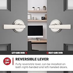 Kwikset Perth Interior Passage Door Handle, Lever