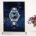 Tiger-Hoo Mini Table Top Counter Retractable Banner Stand A3 1 Pack 11.5x16.5 Desktop Mini Retractable Roll Up Banner Stand(Only Hard Ware)