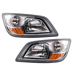 TRQ 2 Piece Headlight Assembly Set Driver