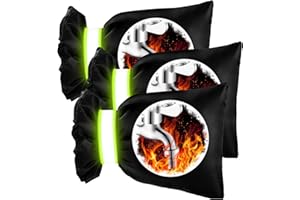 GDBADAIS Outdoor Faucet Covers for Winter Freeze Protection, 8.7" H x 7.1" W Thicken Winter Faucet Insulation Cover Socks, Outside Waterproof Reusable Hose Bib Covers with Reflective Strips (3)