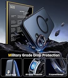 JUESHITUO for iPhone 16 Case with 1X Screen