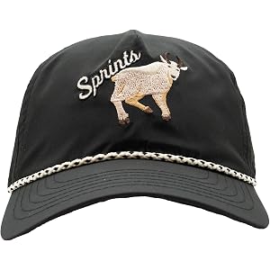 Sprints Semi-Structured EZ Rope Snapback | Lightweight, Quick Dry, Sport Hat, One Size, Unisex