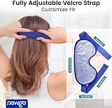 NEWGO Cooling Eye Mask Reusable Hot Cold Therapy Dark Blue view 5