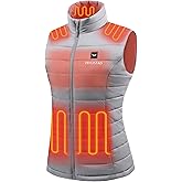 Venustas Women's Heated Vest with Battery, Lightweight Quilted Vest for Women