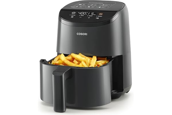 Cosori Air Fryer 2.1 Qt, 4-in-1 Mini Airfryer Oven, Bake, Roast, Reheat, Space-saving & Low-noise, Nonstick and Dishwasher Sa