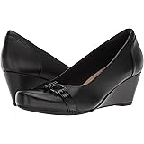 clarks women's flores poppy wedge pump