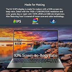 Acer Swift X Intel Evo Thin & Light Creator Laptop