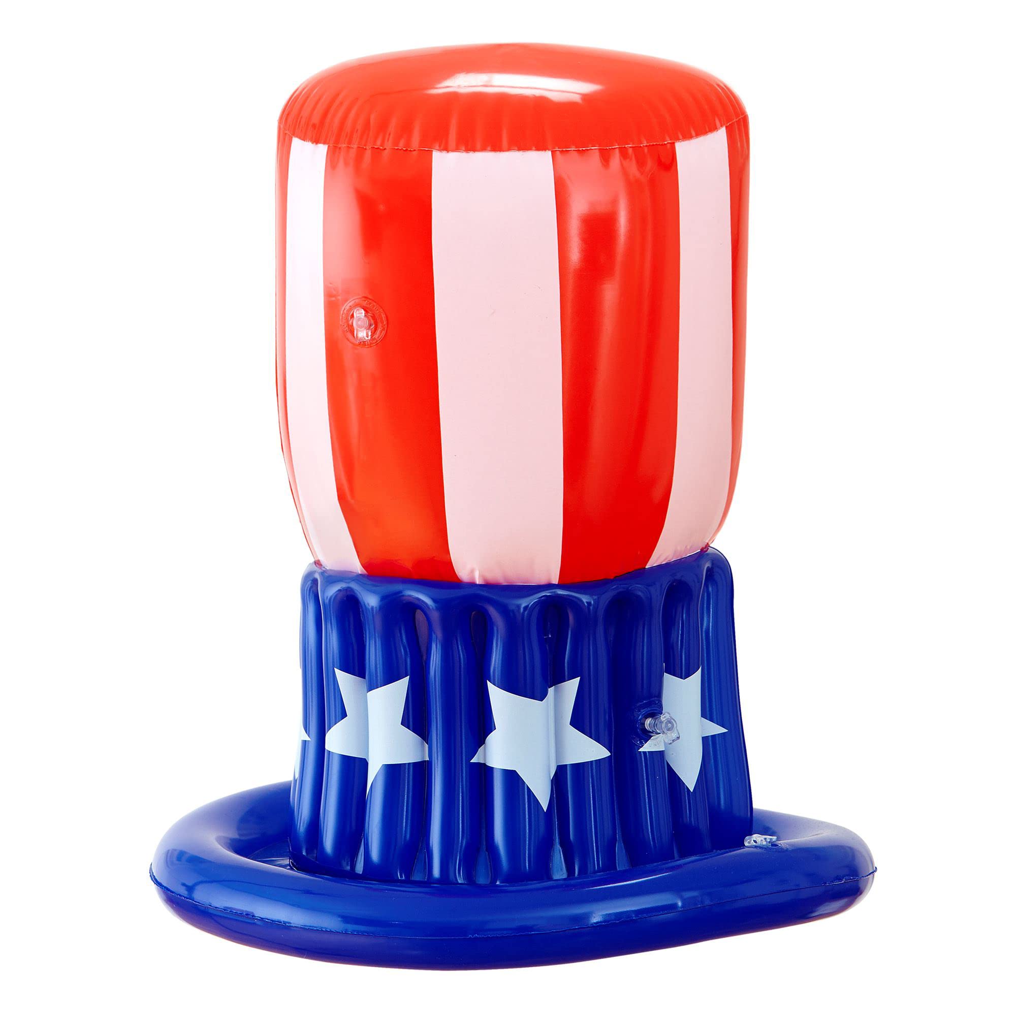 Widman Inflatable Uncle Sam Hat - Adult Fancy Dress Accessory