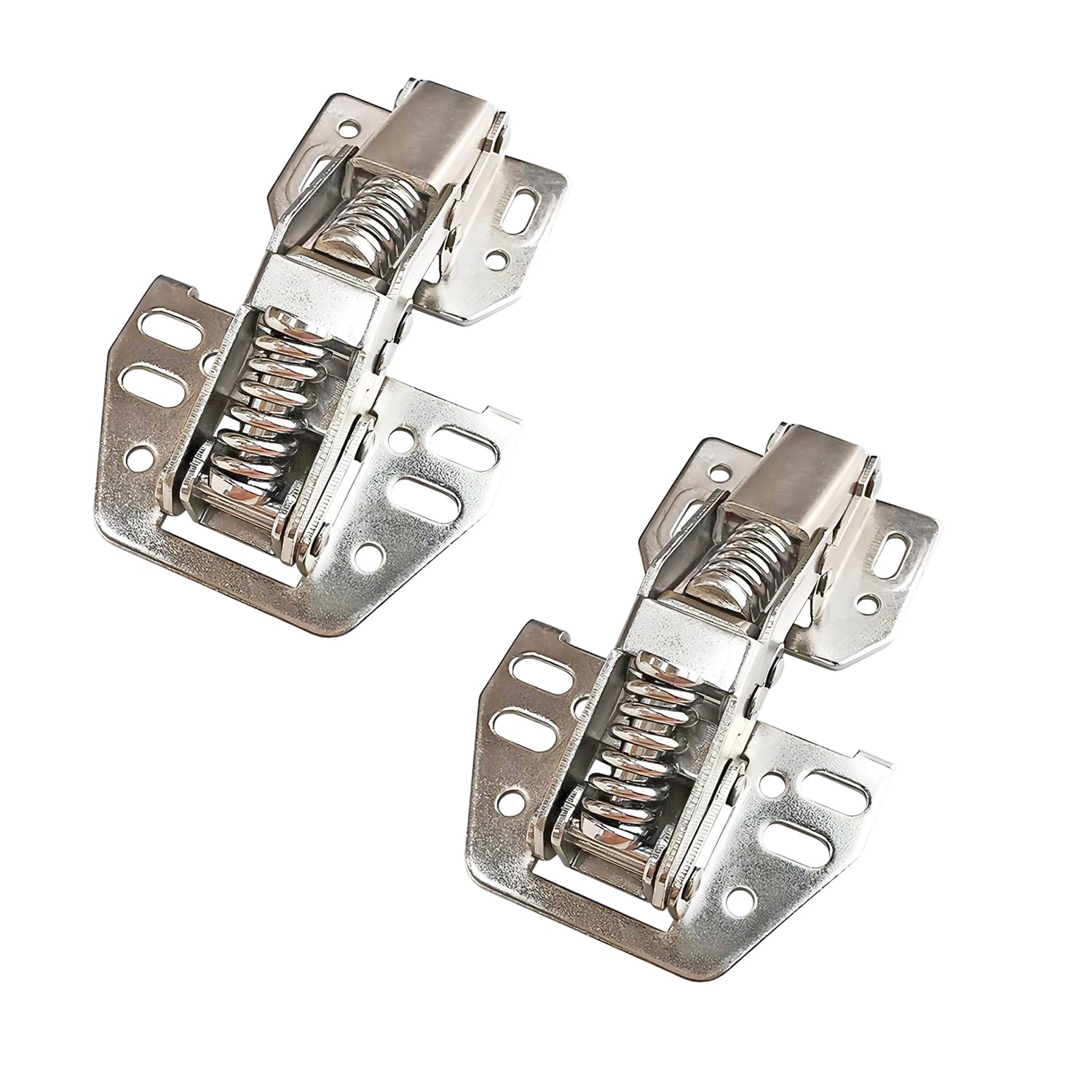 Qrity 2 PCS Cabinet Lid Support Hinges, Lid Lift Up Stay, Heavy Duty Flap Hinges, Hinge for Cupboard, Bookcases, Caravans — image 1