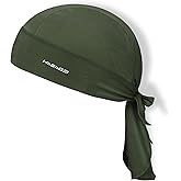 HASAGEI Cooling Do Rags Skull Caps for Men Breathable Sports Bandana Cap Durag Sweat-Wicking Helmet Liner UV Protection