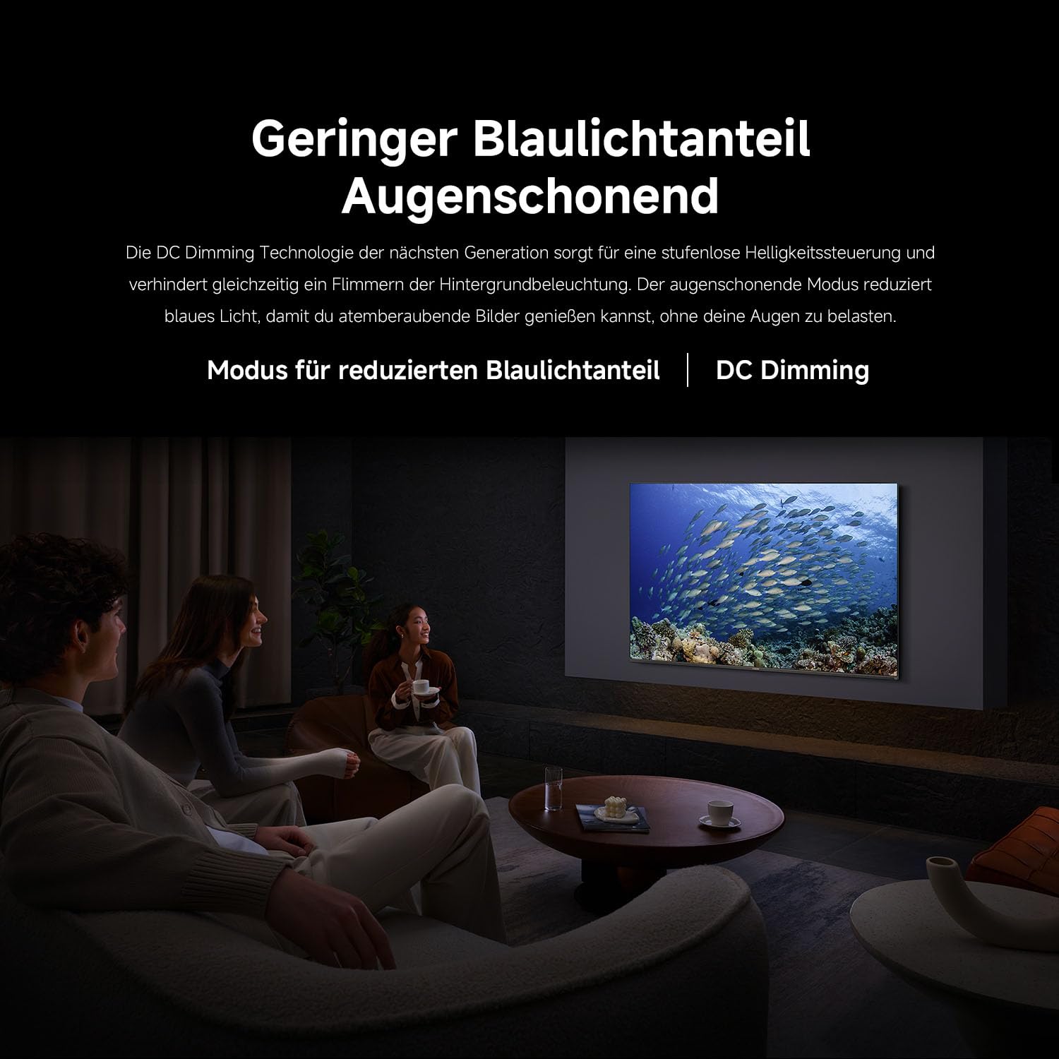 Xiaomi TV F 65, 65 Zoll (165 cm), 4K UHD, Smart TV, Fire OS8, Triple Tuner DVB-C/S/S2/T/T2,HDR10, MEMC, 60Hz mit 120Hz Game Boost Mode,Sprachsteuerung mit Alexa,2GB+32GB, Kompatibel mit Apple AirPlay 8