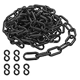 PATIKIL Plastic Chain Links, 10 Feet Safety