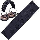 Zamudam Tactical Headset Cover Earmuffs Headband Advanced Modular Cover Pad for Peltor Walkers Headphone Protector