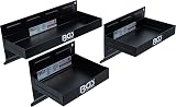 BGS 67150 Magnetic Shell Set 3 Shelves 150/210/310mm Tool Storage view 1