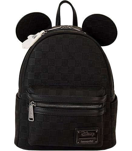 Loungefly x Mickey Suit Mini Saffiano Faux Leather Backpack