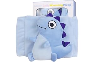 Pallesen Colic Baby Relief,Gas Relief for Infants,Baby Colic Heated Tummy Wrap,Baby Swaddling Belt for Colic Calm,Natural Relief for Upset Stomach in Babies and Toddlers Dinosaur Dinosaur
