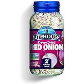 Litehouse Freeze Dried Red Onion (17.5 Grams) 1 Bottle by Litehouse