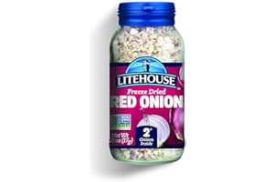 Litehouse Freeze Dried Red Onion (17.5 Grams) 1 Bottle by Litehouse