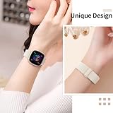 Higgs 5 Pack Straps for Versa 4/3/Sense 2 Nylon Sport Band Soft Elastic view 4