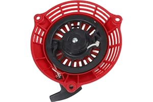 Lawn Mower and Pull Start Assembly for Honda HR214 HR215 HR216 HRA216 HRC216,for GXV160, Replace Part 28400-ZE6-T02 28400-ZE7