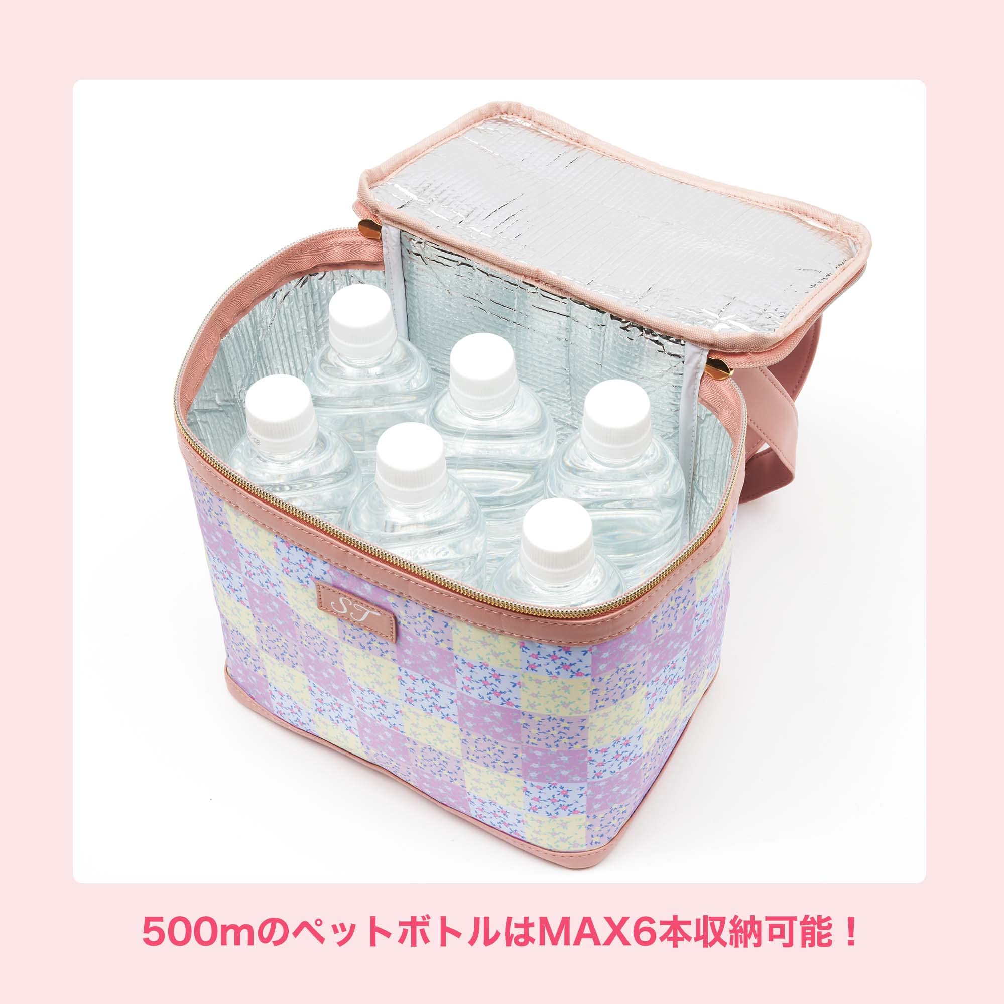 【sweet スウィート2022年6月号 雑誌付録】サマンサタバサ フラワープリント保冷・保温ショルダーバッグ