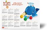 Bright Starts Silly Spout Whale Ball Popper Musical Toy 3 Balls Ages 6-36m view 4