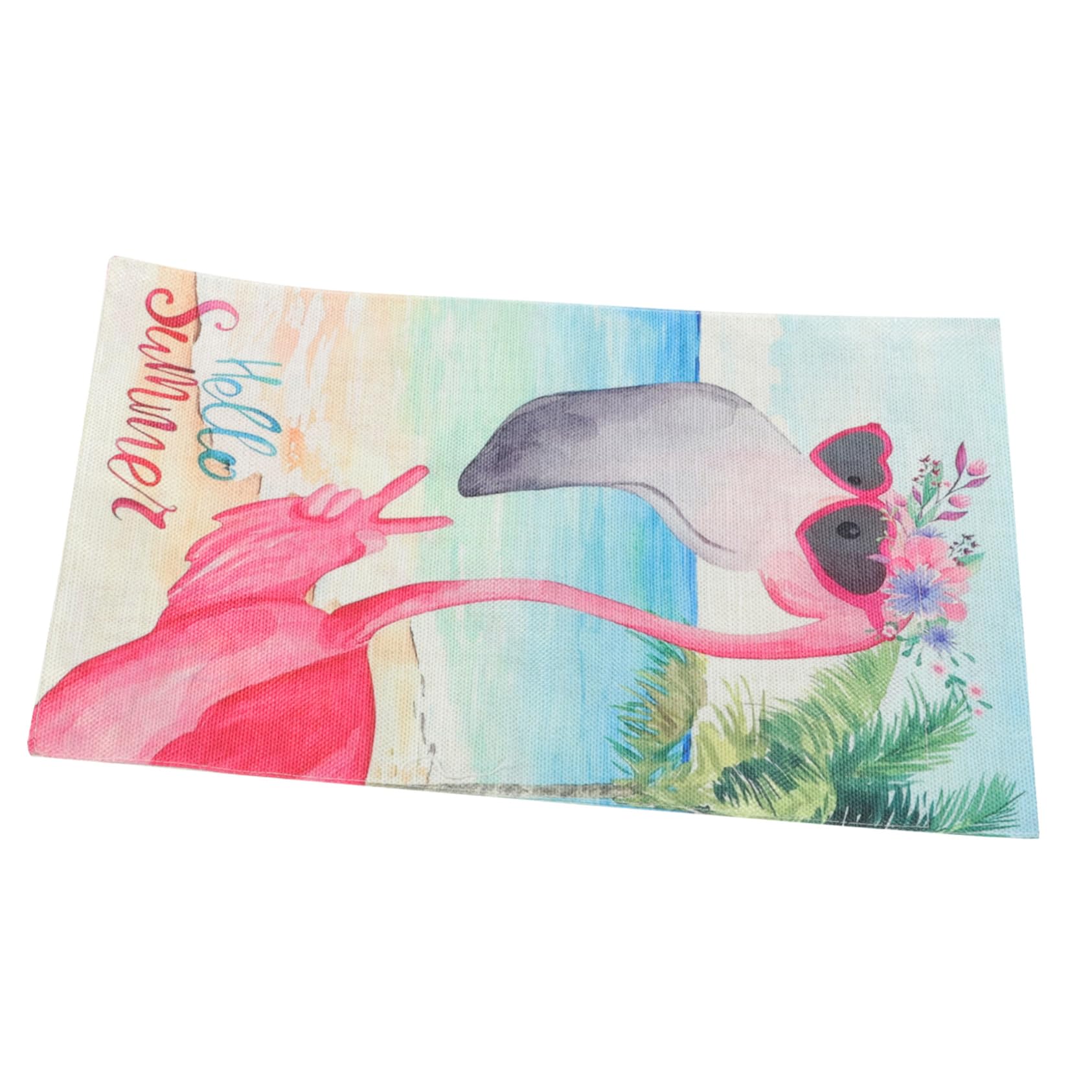 VINTORKY Garden Decorations Flag Summer Flags Flamingo Garden s Welcome s Outdoor s Summer Welcome House s Outside s Double Sided Decorative