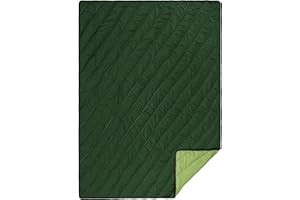 KawaGebo Kamp Puffy Blanket - Extra Light and Fluffy Warm Camping Blanket, Perfect for Camping and Backpacking, Compact, Insulated, Packable, Down - Alternative Camp Blankets for Outdoor & Indoor