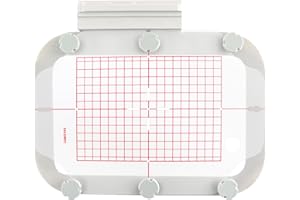 MagnaHoop Magnetic Hoop for Brother Innovis NQ1700E NQ1600E NQ1400E NQ3600D Dream Machine 2 VE2200 4000D 1500D V7 V5 VM5200 and Babylock, Metal Magnet Embroidery Machine Sash Frame (5x7-SA439M)