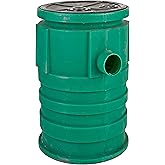 Little Giant WCR Series BC2030CS-LG 22-inch x 30-inch Basin and Cover Assembly for Sump, Sewage, Effluent, and Drainage Colle