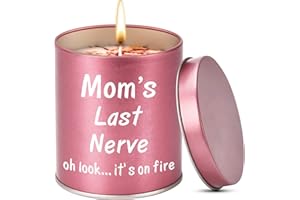 LAPOGY Birthday Gifts for Mom from Daughter Son Kids Mothers Day Gifts Stocking Stuffers Christmas Presents Great ldeas Funny Mom Gift,9oz Scented Candles