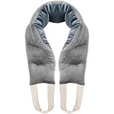 uncn Heating Pad for Neck Shoulders and Back Microwavable Wrap Weighted Neck Warmer 32x5in Microwave Heat Wrap Rice Beanbag Lavender Scented 1.5Pounds