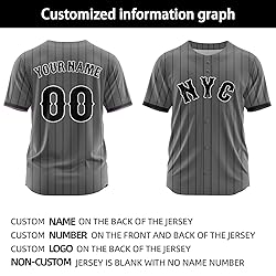 Custom Baseball Jersey City Connect Jerseys