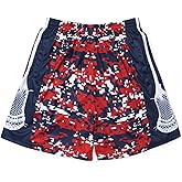 ChalkTalkSPORTS Lacrosse Performance Shorts - Patriotic Camo - Lacrosse Athletic Shorts - Adult Small