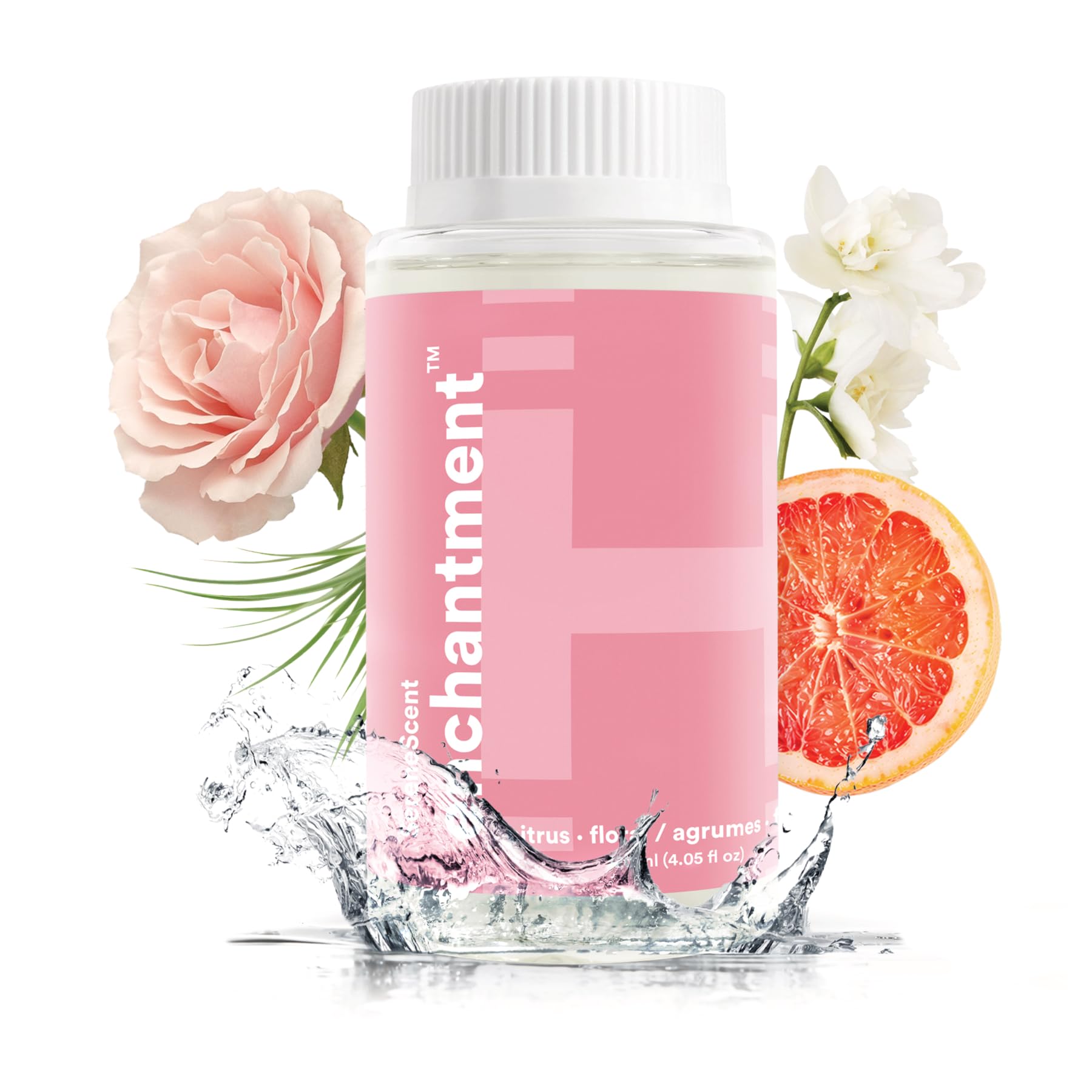 Photo 1 of Homedics SereneScent Enchantment Home Fragrance Oil, 120 ml, for use with Homedics SereneScent Waterless Diffuser (ARMH-970/973), Clean & Natural Everyday Collection
