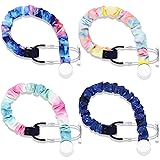 4 Pieces Stethoscope Covers with Removable Tube