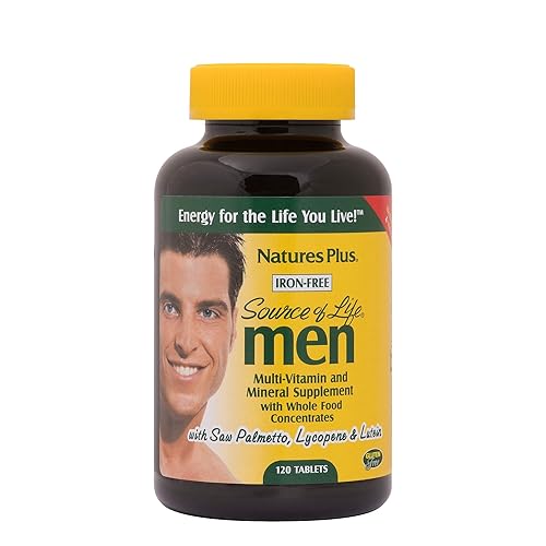 NaturesPlus Source of Life Men Multivitamin 120 Vegetarian Tablets