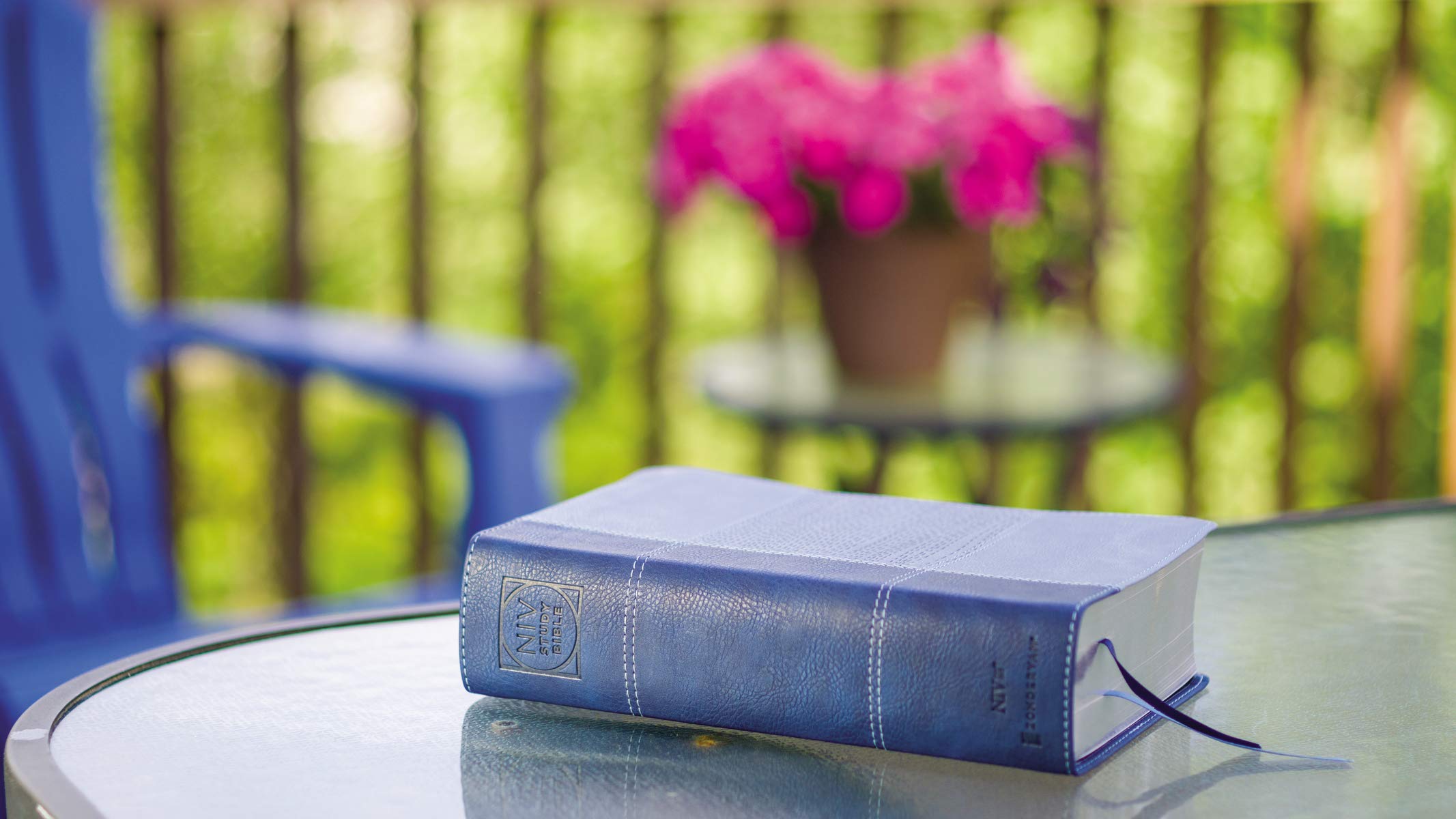 NIV Study Bible, Fully Revised Edition (Study Deeply. Believe Wholeheartedly.), Personal Size, Leathersoft, Navy/Blue, Red Letter, Comfort Print NIV Study Bible, Fully Revised Edition (Study Deeply. Believe Wholeheartedly.), Personal Size, Leathersoft, Navy/Blue, Red Letter, Comfort Print Imitation Leather
