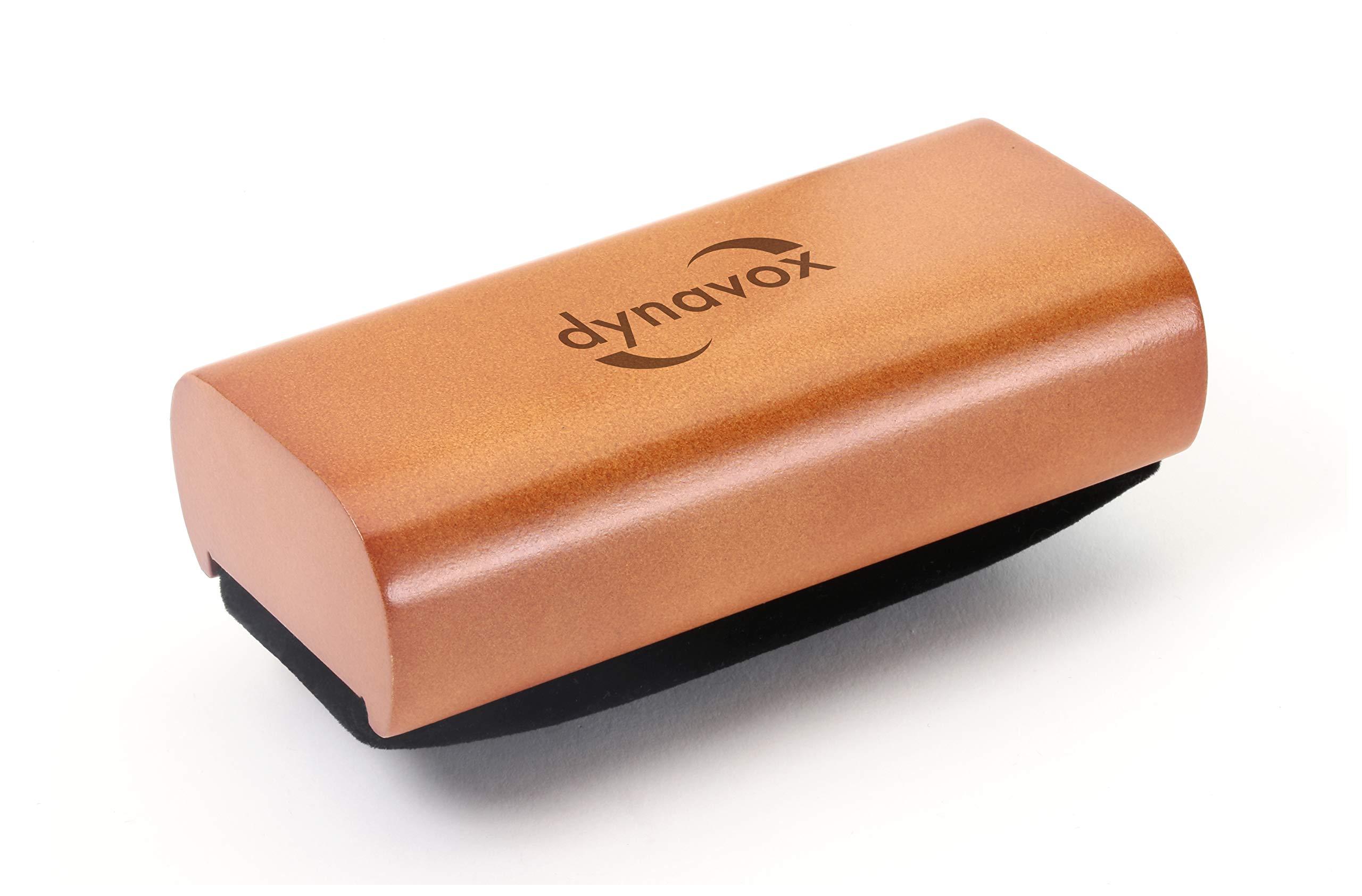 Dynavox Velvet-Cleaning PUK SP120 Brown Wood Effect Velvet Brush Vinyl Cleaning