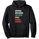 Funny Artificial Intelligence Machine Learning AI Engineer Pullover Hoodie