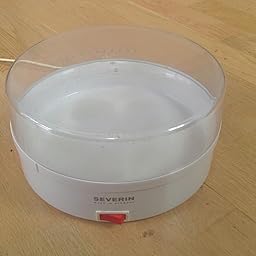 SEVERIN Yogurtera, Incl. 7 Tarros de 150 ml, Marcador de Memoria ...