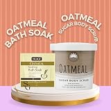 Sinta Gifts Women's Spa Bath Set - Oatmeal Soak, Scrub, Cream, Wipes, Shower Gel view 5