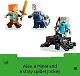 LEGO Minecraft The Pickaxe Mine 21277 Interactive Building Toy with Alex Miner view 4