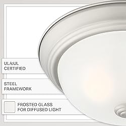 DESIGNERS FOUNTAIN 3-Light Flush Mount Ceiling